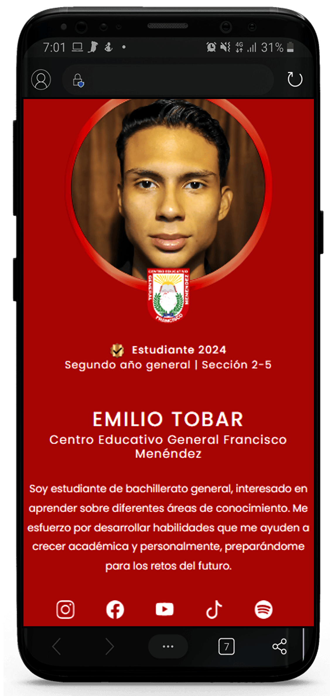 Mock up de tarjeta de presentación